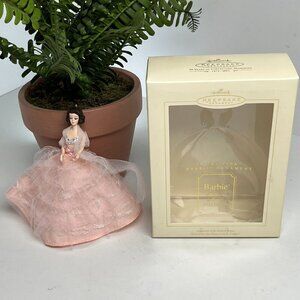 Christmas Ornament Hallmark Keepsake Barbie In The Pink Collectible Edition‎